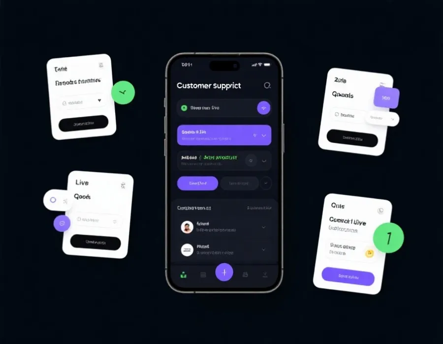 幫助中心介面示意圖